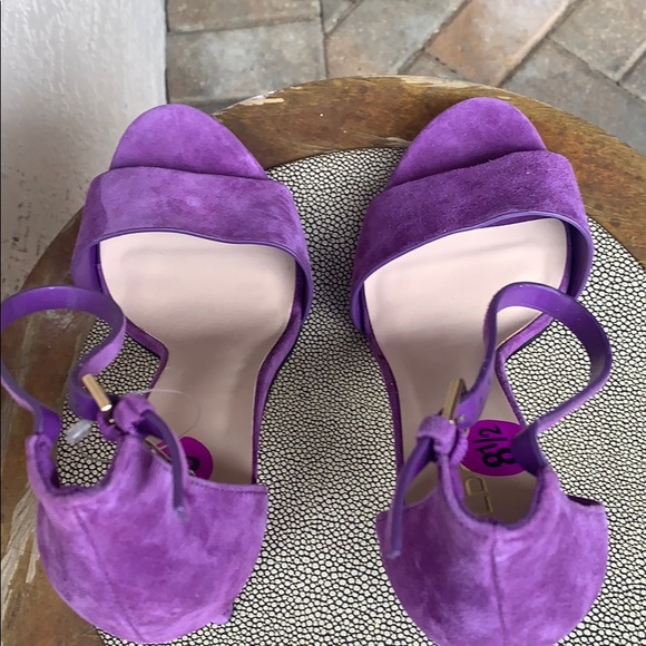 NWT Aldo purple high heels Sz 8.5 - Picture 3 of 9